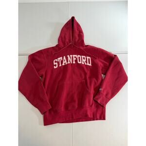 Stanford university pullover hoodie size medium red